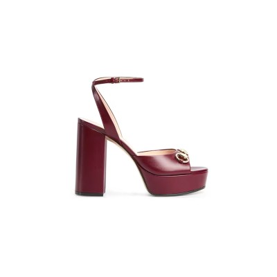 GUCCI WOMEN'S HORSEBIT PLATFORM SANDALS 795224